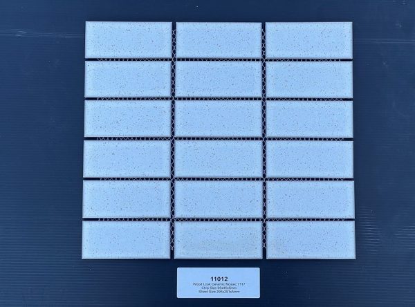 Mosaic ceramic wood look 95x45x5mm (11012)