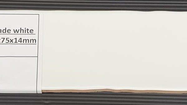 Ceramic white gloss 300x75x14mm (10544)