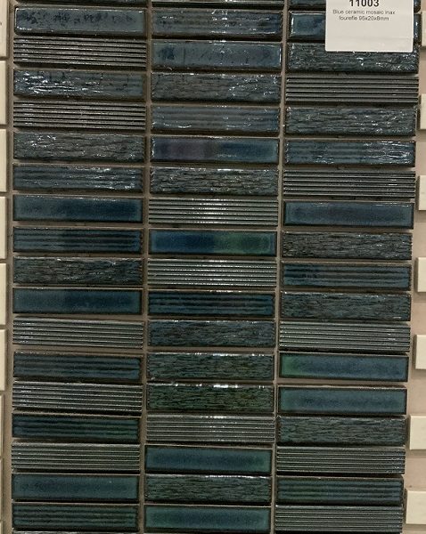 Blue Ceramic Mosaic 295x294x8mm (11003)